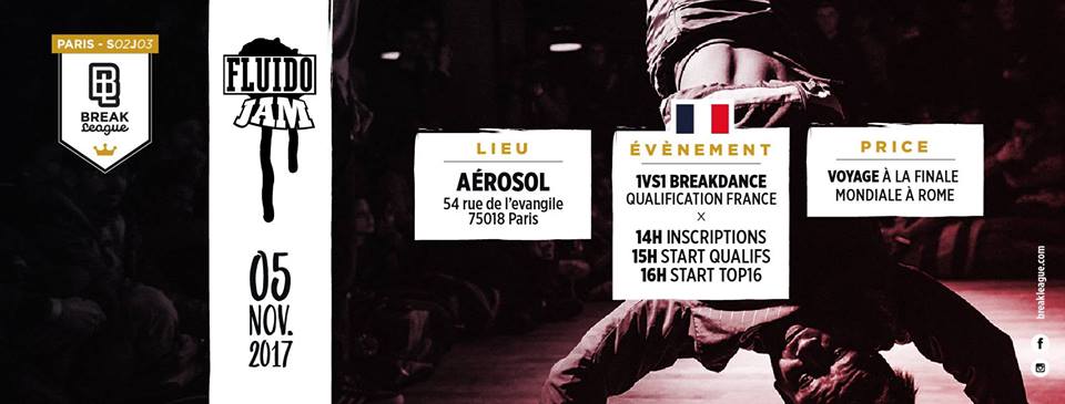 Breakleague J3 x Fluido JAM (Qualif France) Public · Organis