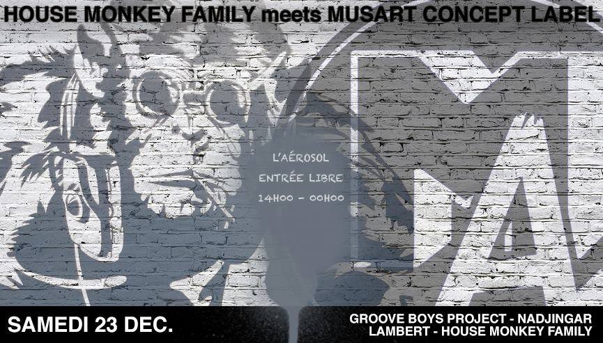 Missive'n crew invite Musart Concept & House Monkey