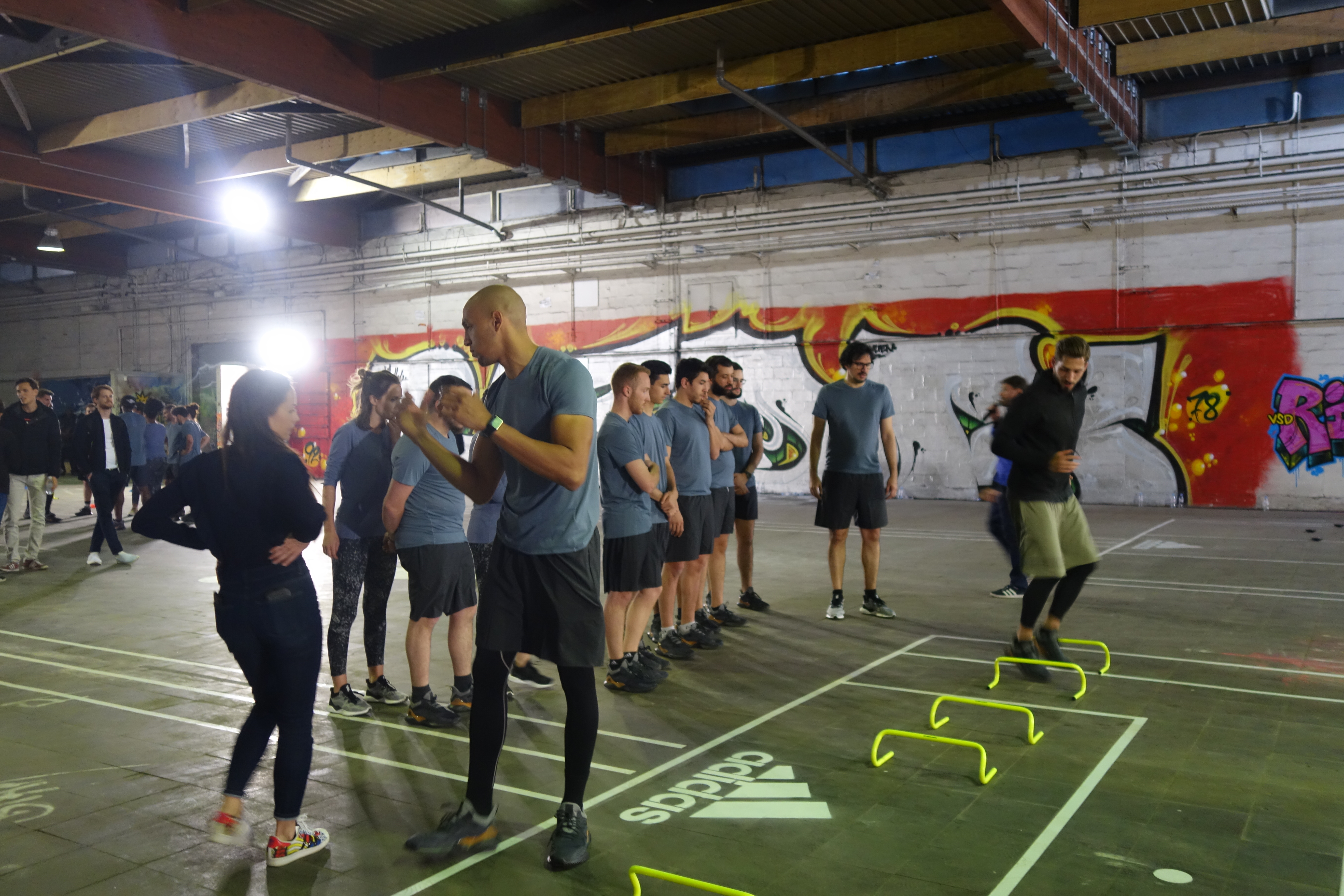 Entraînement de handball Adidas