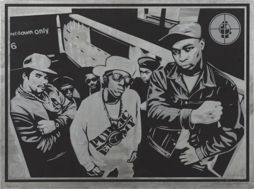 Glene Friedman de Shepard Fairey 'obey' (2007) - L'Aérosol