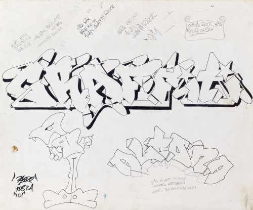 Graffiti de Bando (1985) - L'Aérosol