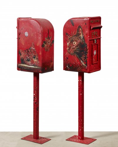 Boîte aux chats de C215 (2016) - L'Aérosol