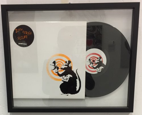 DIRTY FUNKER FUTURERADAR RAT de Banksy (2008) - L'Aérosol