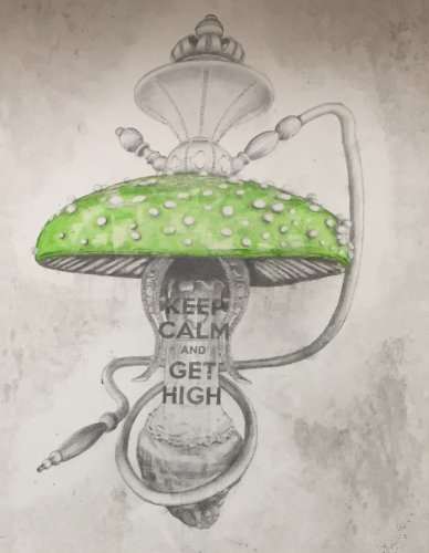 Keep calm & get high de Ludo - L'Aérosol