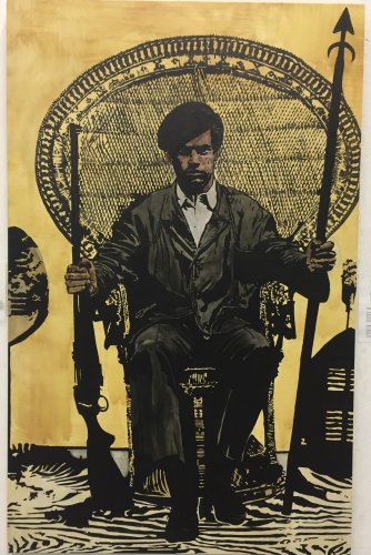 Huly P Newton de Chris Stain (2013) - L'Aérosol