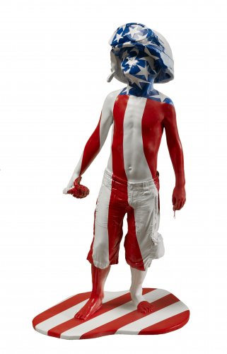 Boy Soldier Union Jack de Schoony (2010) - L'Aérosol