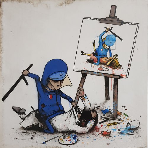 La liberté d'expression de Dran (2009) - L'Aérosol
