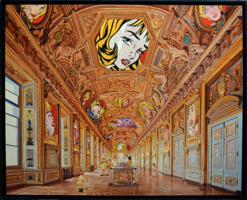Children meet Lichtenstein 1 de Gully (2017) - L'Aérosol